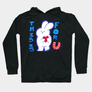 cute rabbit Hoodie